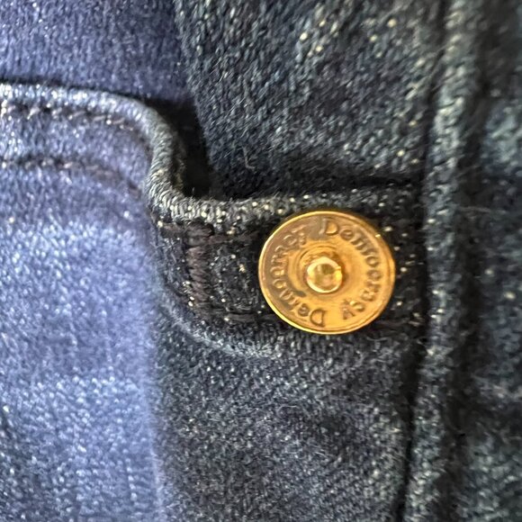 Democracy Jeans Womens Size 16W Ab Technology Dark Wash Bootcut Classic Denim - Picture 9 of 16